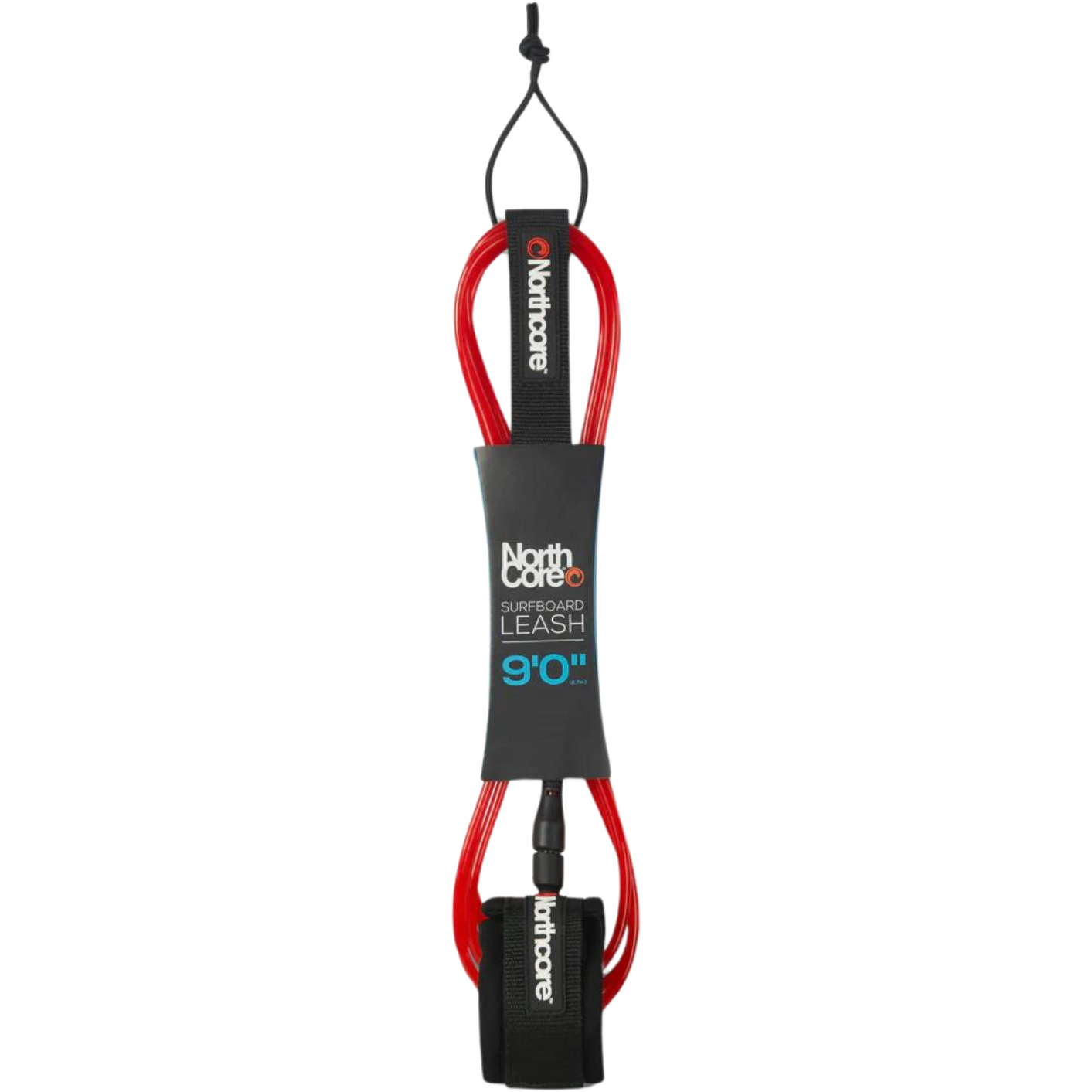 2025 Northcore 9FT Surfboard Leash NOCO57D - Red